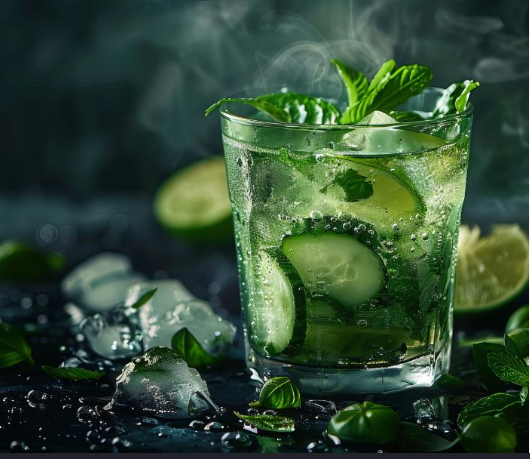 Elmalı mojito