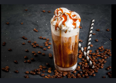 Karamel milkshake