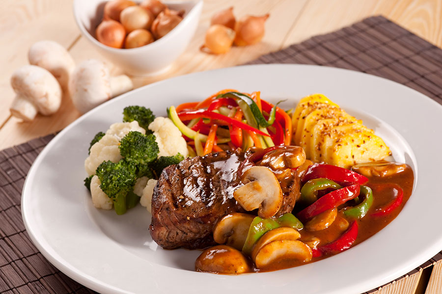 MANTAR SOSLU STEAK
