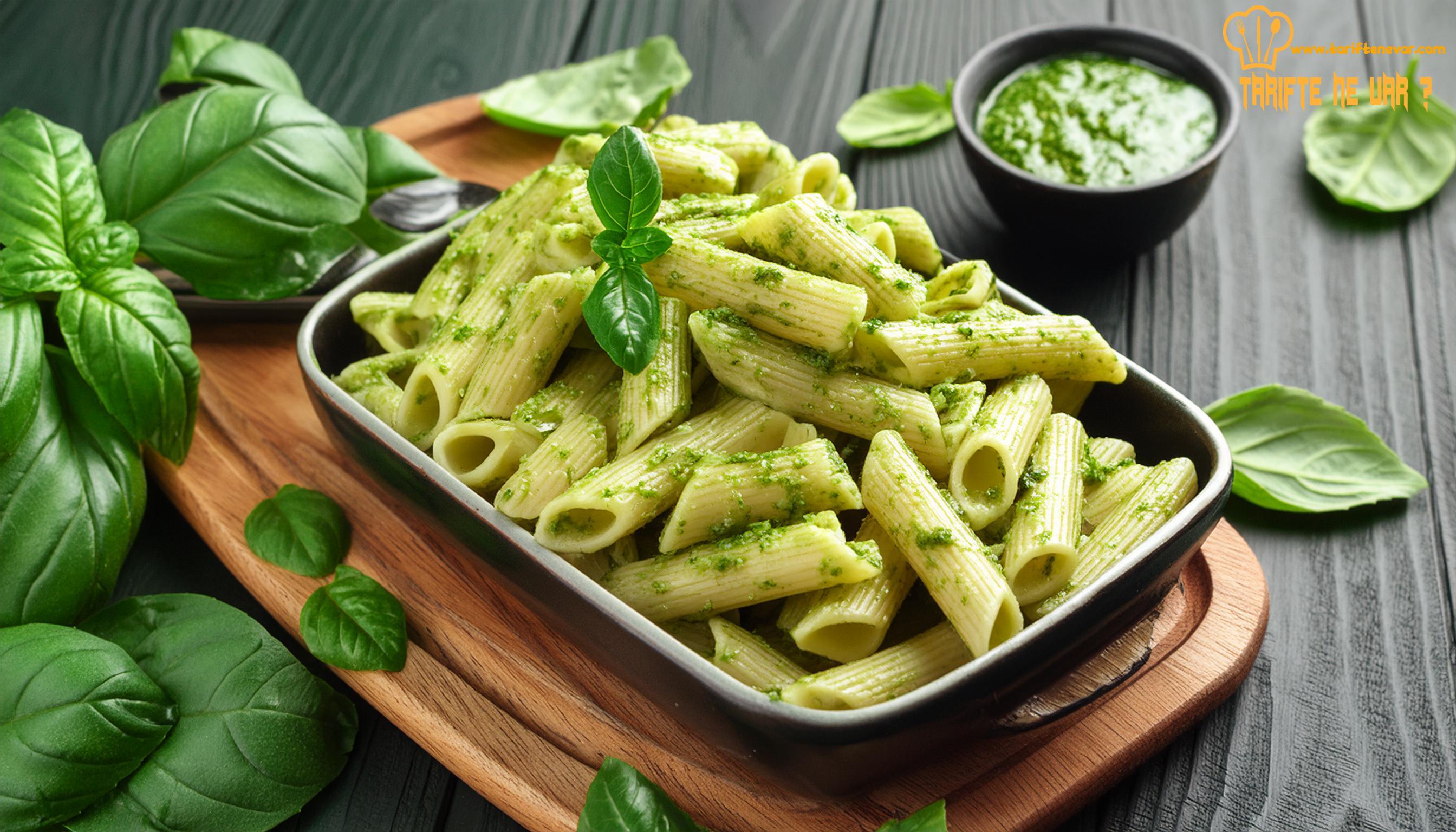 PESTO SOSLU MAKARNA (PENNE)