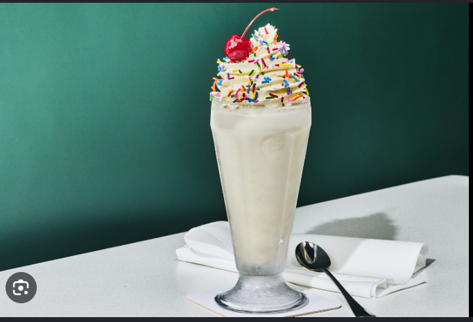 Vanilya milkshake